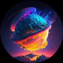 Opakowanie Malowanie po numerach owalne Wulkan