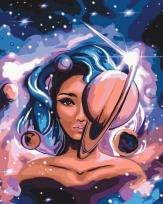 Opakowanie Malowanie po numerach - Pani Wszechświat 40x50cm