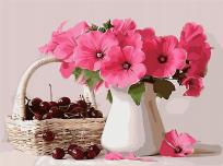 Opakowanie Malowanie po numerach - Petunia i czereśnia 40x50