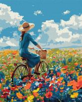 Opakowanie Malowanie po numerach - Podróż w kwiatach 40x50cm