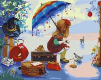 Opakowanie Malowanie po numerach - Polyket wyrusza.. 40x50cm