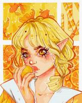 Opakowanie Malowanie po numerach - Pomarańczowy 40x50cm