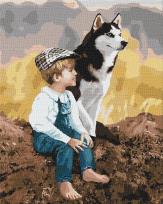 Opakowanie Malowanie po numerach - Prawdziwi przyjaciele