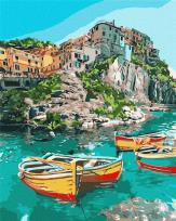 Opakowanie Malowanie po numerach - Przytulna zatoka 40x50cm