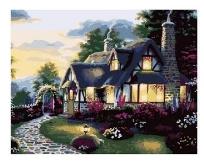 Opakowanie Malowanie po numerach - Przytulny dom 40x50cm