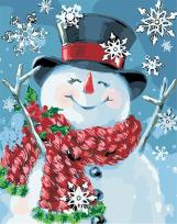 Opakowanie Malowanie po numerach - Radość świąt 30x40cm