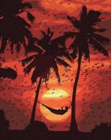 Opakowanie Malowanie po numerach - Relaks na plaży 40x50cm