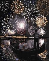 Opakowanie Malowanie po numerach - Romantyczna Wenecja 40x50