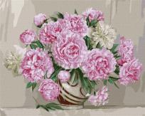 Opakowanie Malowanie po numerach - Róże w wazonie 40x50