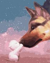 Opakowanie Malowanie po numerach - Różowe sny 40x50cm