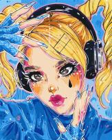 Opakowanie Malowanie po numerach - Rytmiczna muzyka 40x50cm