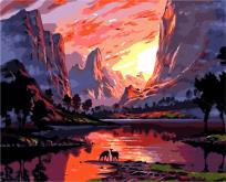 Opakowanie Malowanie po numerach - Sawanna 40x50cm