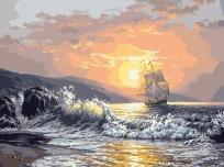 Opakowanie Malowanie po numerach - Silne fale 40x50cm