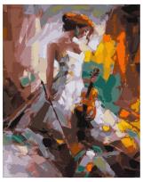 Opakowanie Malowanie po numerach - Skrzypaczka 40x50