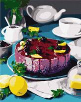 Opakowanie Malowanie po numerach - Słodkie jeżyny 40x50