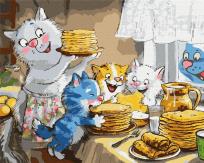 Opakowanie Malowanie po numerach - Słodkie naleśniki 40x50cm