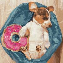 Opakowanie Malowanie po numerach - Słodkie sny 40x40cm