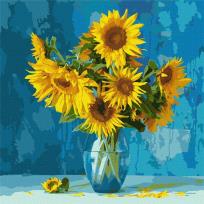 Opakowanie Malowanie po numerach - Słoneczniki 40x40cm