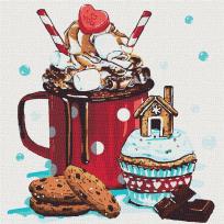 Opakowanie Malowanie po numerach - Smak dzieciństwa 40x40cm