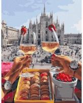 Opakowanie Malowanie po numerach - Śniadanie 40x50