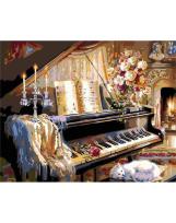 Opakowanie Malowanie po numerach - Sonata przy kominku 40x50