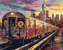 Opakowanie Malowanie po numerach - Stacja naziemna 40x50cm