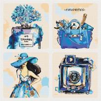 Opakowanie Malowanie po numerach - Styl metropolii 40x40cm