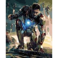 Opakowanie Malowanie po numerach - Super człowiek 40x50cm