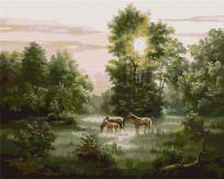 Opakowanie Malowanie po numerach - Świtać 40x50