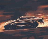 Opakowanie Malowanie po numerach - Szalona prędkość 40x50