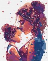 Opakowanie Malowanie po numerach - Uścisk matki 40x50cm