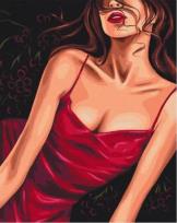 Opakowanie Malowanie po numerach - Uwodzicielska czerwień