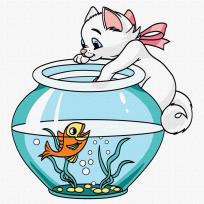 Opakowanie Malowanie po numerach - Wdzięczny kotek Kids