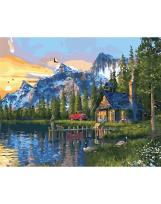 Opakowanie Malowanie po numerach - Weekend w domku 40x50