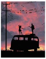 Opakowanie Malowanie po numerach - Wieczorny romans 40x50cm