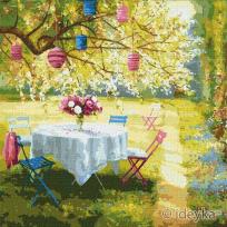 Opakowanie Malowanie po numerach - Wiosenne lampiony 50x50cm