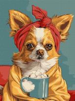 Opakowanie Malowanie po numerach - Wspaniała kawa 30x40cm