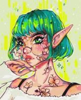 Opakowanie Malowanie po numerach - Współczesny elf 40x50cm