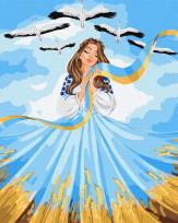 Opakowanie Malowanie po numerach - Wszystko Ukrainą 40x50cm