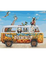 Opakowanie Malowanie po numerach - Wycieczka latem 40x50cm