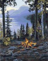 Opakowanie Malowanie po numerach - Wycieczka w góry 40x50cm