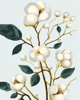 Opakowanie Malowanie po numerach - Wykwintna bawełna..40x50cm