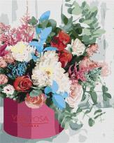 Opakowanie Malowanie po numerach - Wykwintny bukiet 40x50cm