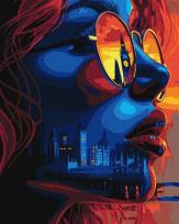 Opakowanie Malowanie po numerach - Zachód słońca w Londynie