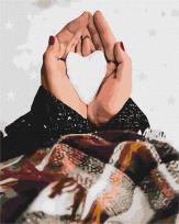 Opakowanie Malowanie po numerach - Zimowa miłość 40x50cm