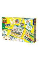 Opakowanie Malowanie przez dmuchanie Dinozaur