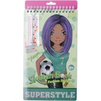 Opakowanie Malowanka kreatywna z szablonami 14x24cm 89634