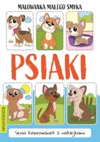 Okładka książki Malowanka Małego Smyka. Psiaki