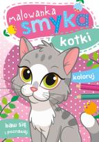 Okładka książki Malowanka smyka. Kotki