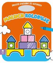 Okładka książki Maluch koloruje klocki